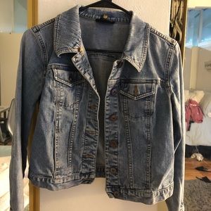 Cropped Jean Jacket